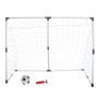 Futbola vārti 2-in-1 (143x110x70 cm) KX4876--bebis.lv