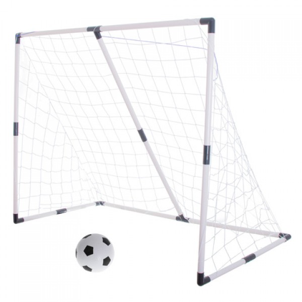 Futbola vārti 2-in-1 (143x110x70 cm) KX4876--bebis.lv