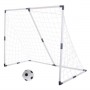 Futbola vārti 2-in-1 (143x110x70 cm) KX4876--bebis.lv