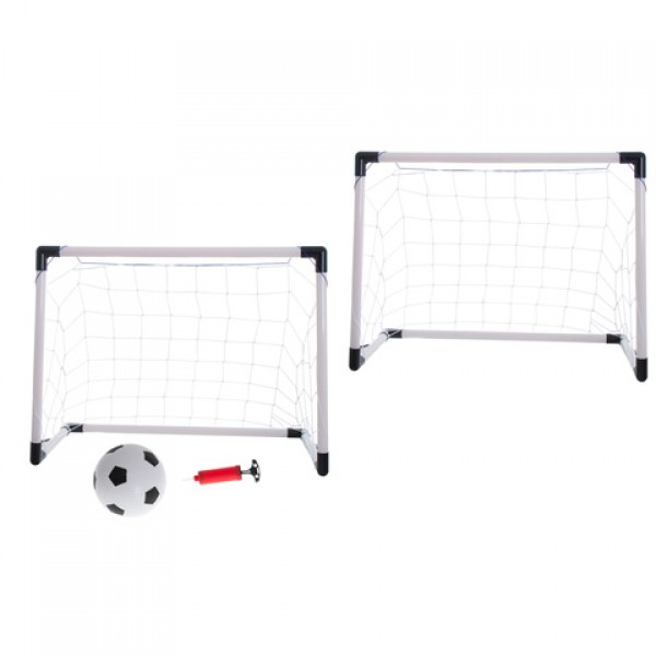 Futbola vārti 2-in-1 (143x110x70 cm) KX4876--bebis.lv