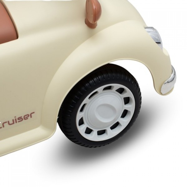 Stumjamā mašīna (toolcar) KIDDO CRUISER beige 57458 Stumjamā mašīna (toolcar) KIDDO CRUISER beige 57458-Bērnu transportlīdzekļi-bebis.lv