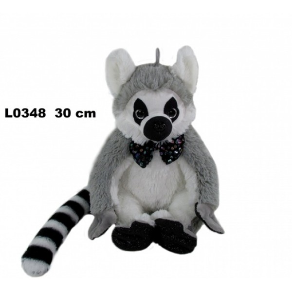 Lemurs 30 cm L0348-Rotaļlietas-bebis.lv