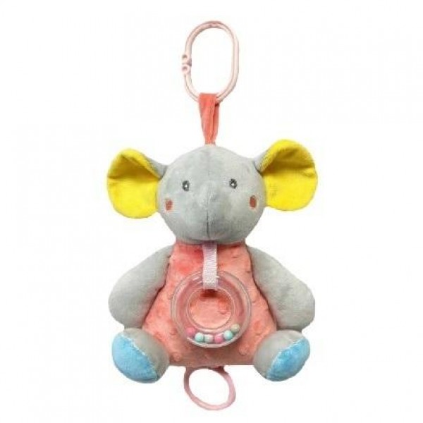 Музыкальная игрушка ELEPHANT 18 cm 9384-ДЛЯ МАЛЫШЕЙ (~0-5 лет)-bebis.lv