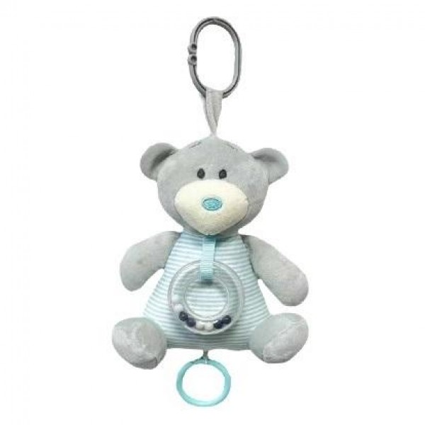 Muzikālā rotaļlieta BEAR 18 cm 9393-MAZUĻIEM (~0-5 gadi)-bebis.lv