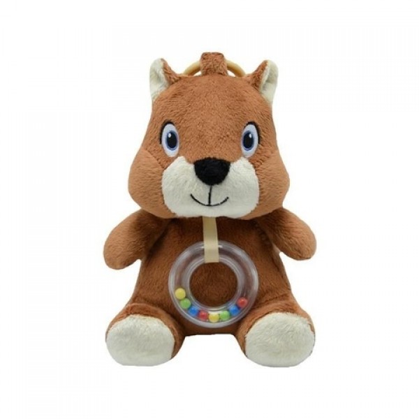 Музыкальная игрушка БЕЛОЧКА 20 cm 9466-ДЛЯ МАЛЫШЕЙ (~0-5 лет)-bebis.lv