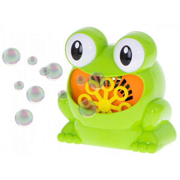 Машина для мыльных пузырей FROG KX5942 Машина для мыльных пузырей FROG KX5942-Игрушки-bebis.lv