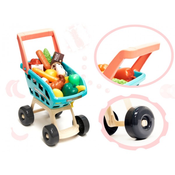 Supermarkets ar kasi, ratiem, aksesuāriem KX6395 Supermarkets ar kasi, ratiem, aksesuāriem KX6395-Rotaļlietas-bebis.lv