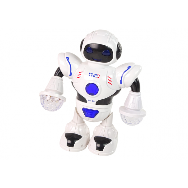 Robots interaktīvais, dejojošs (skaņas, gaismas) 77436-Rotaļlietas-bebis.lv