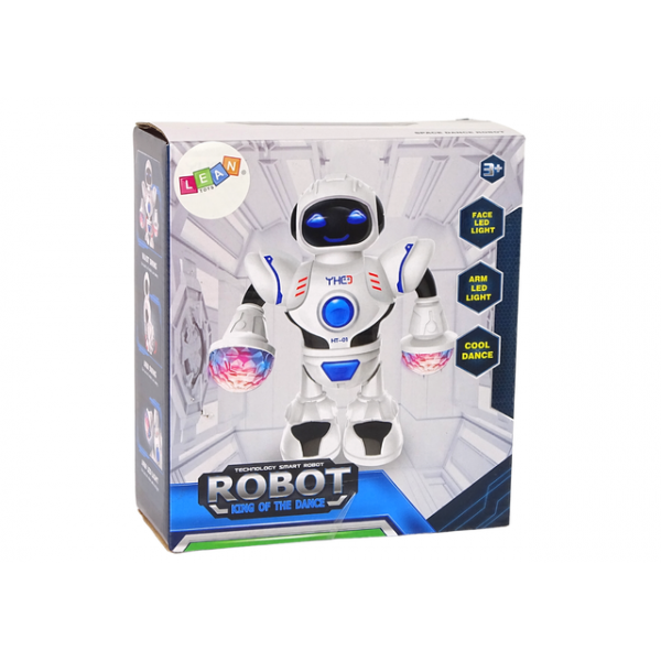 Robots interaktīvais, dejojošs (skaņas, gaismas) 77436-Rotaļlietas-bebis.lv
