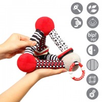 Attīstošā mīksta rotaļlieta TINY YOGA TRIANGLE 783