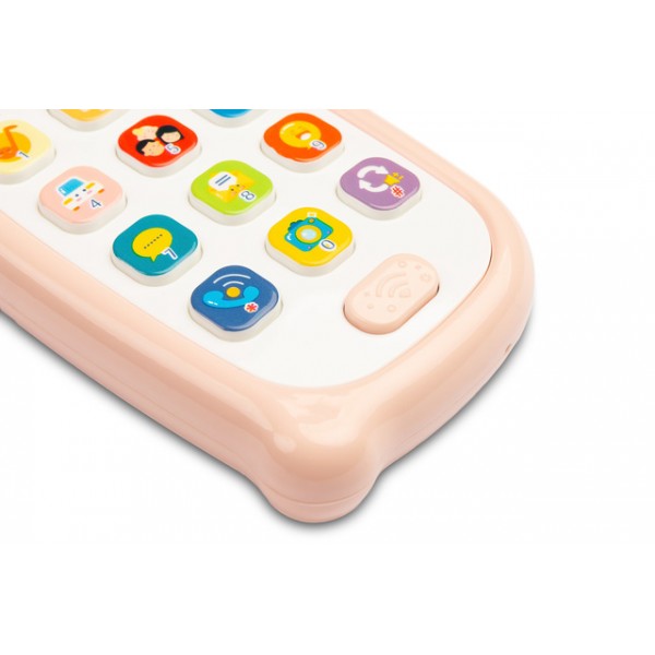 Interaktīvais telefons TOYZ 9013-MAZUĻIEM (~0-5 gadi)-bebis.lv