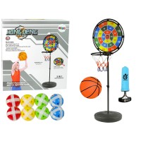 Aktīvo spēļu komplekts: basketbols, darts (93170)