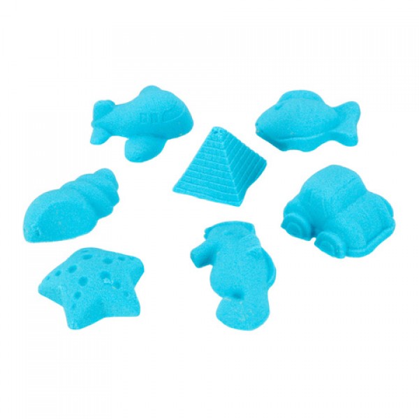 Radošās smiltis (2 kg) ar smilšu kastīti un formām 9511/1 Radošās smiltis (2 kg) ar smilšu kastīti un formām 9511/1-Rotaļlietas-bebis.lv