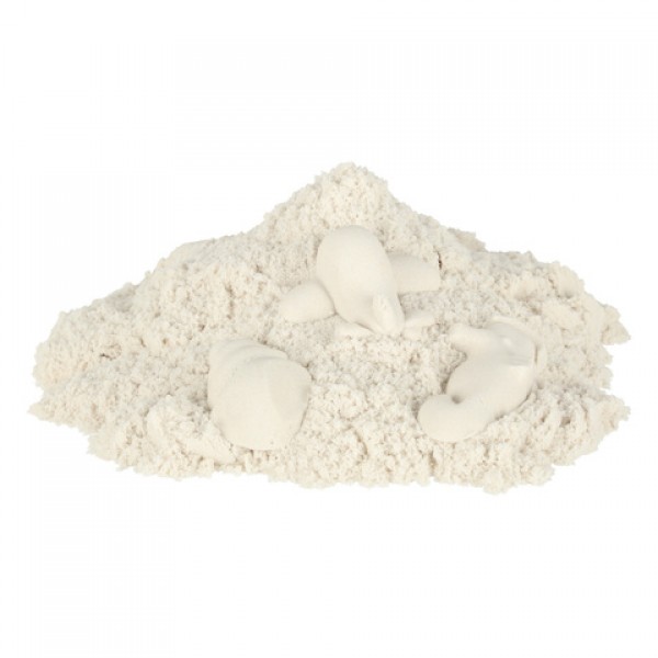 Песок кинетический 1 kg WHITE 9568/9-Игрушки-bebis.lv