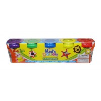 Plasticine set, 5 pots, G2697