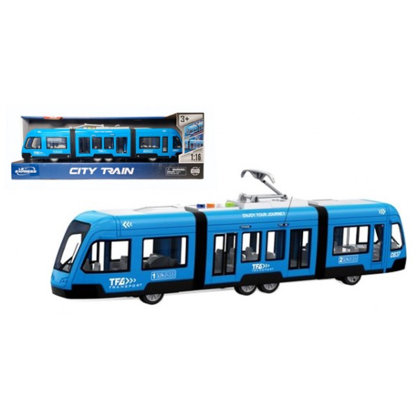 Tramvajs 48 cm ar gaismu un skaņu G8299-Rotaļlietas-bebis.lv