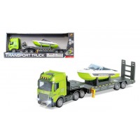 Lorry with a trailer and a motorboat G8758