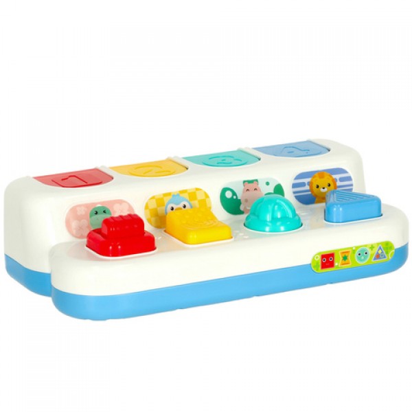 Развивающая игра «Выпрыгивающие животные» KX3855-ДЛЯ МАЛЫШЕЙ (~0-5 лет)-bebis.lv