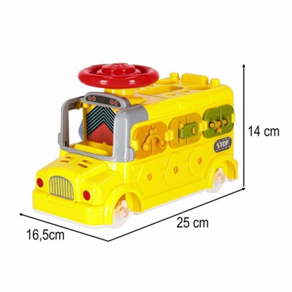 Autobuss-attīstošais komplekts DIY KX2880-Rotaļlietas-bebis.lv