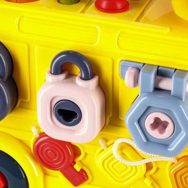 Autobuss-attīstošais komplekts DIY KX2880-Rotaļlietas-bebis.lv