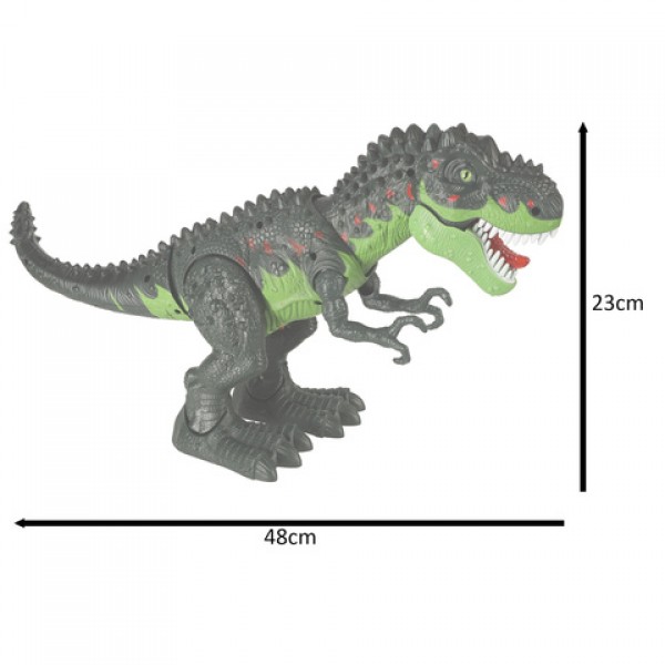 Dinozaurs T-REX staigājošs, ar skaņām KX9990/1-Rotaļlietas-bebis.lv