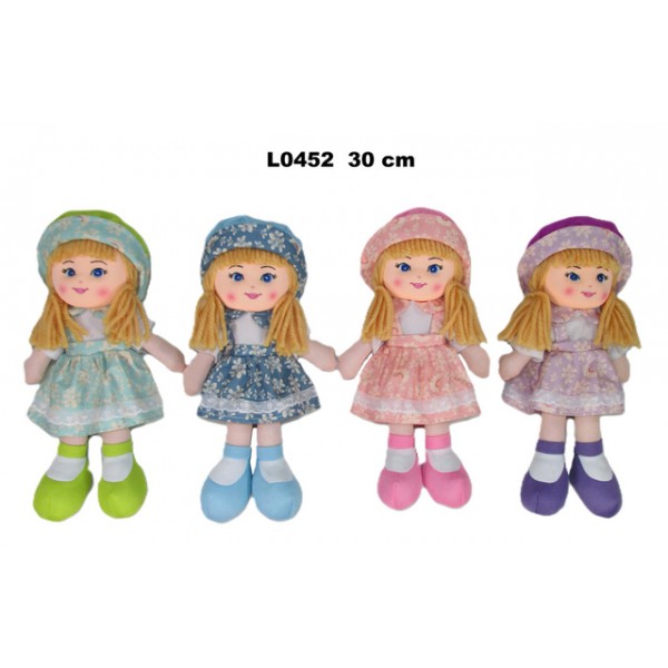 Lelle 30 cm L0452-Rotaļlietas-bebis.lv