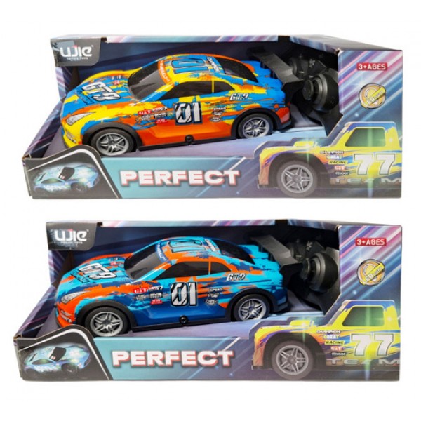 Гоночная машина с RC пультом и подсветкой Q12193-Игрушки-bebis.lv