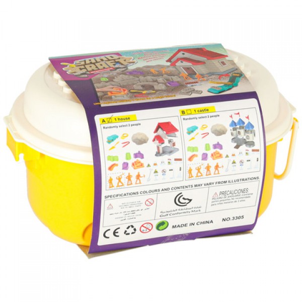 Maģiskās smiltis 750 g ar aksesuāriem MĀJA KX3020/1-Rotaļlietas-bebis.lv