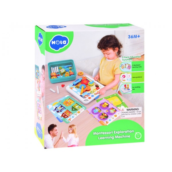 Развивающая игрушка MACHINE ZA4652 (Montessori)-ДЛЯ МАЛЫШЕЙ (~0-5 лет)-bebis.lv