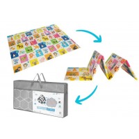 Saliekams izglītojošs paklājiņš HAPPY DAY 150x200 cm BL123