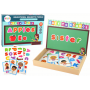 Набор пазлов с многофункциональной доской 52509-Игрушки-bebis.lv