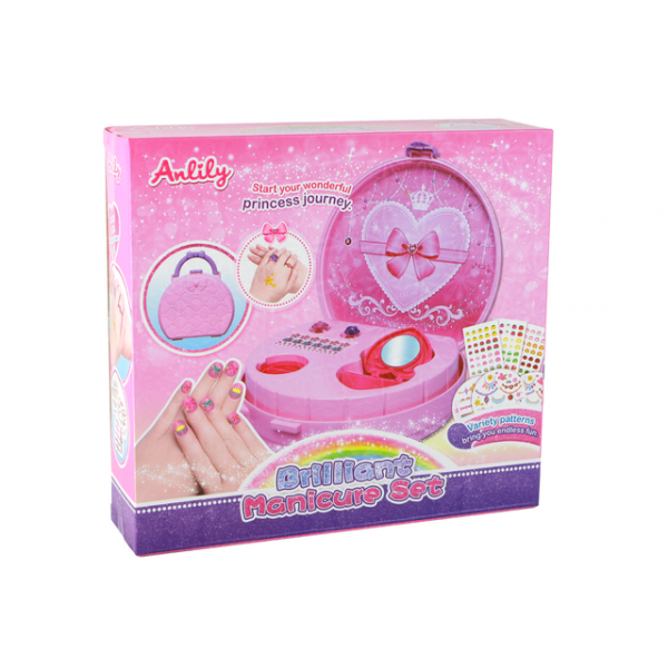 Набор для макияжа в чемоданчике с аксессуарами 54978-Игрушки-bebis.lv