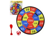 Darts 28 cm ar bumbiņām un šautriņām 74786