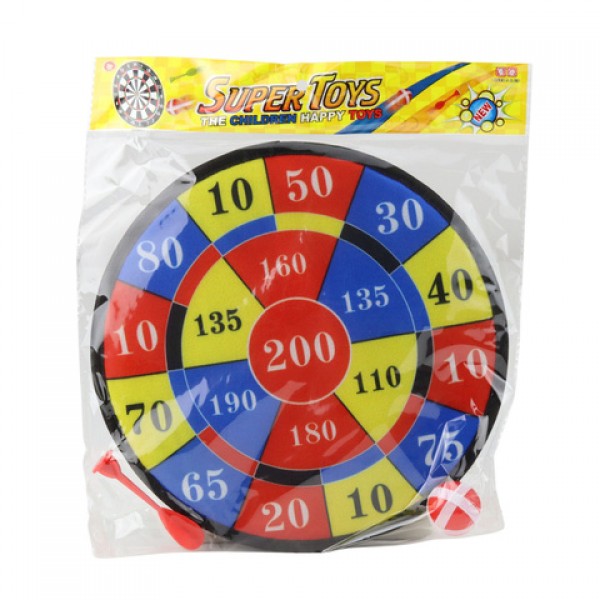 Darts 28 cm ar bumbiņām un šautriņām 74786--bebis.lv