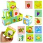 Mīkstie klucīši 8 gab. 52357 Mīkstie klucīši 8 gab. 52357-MAZUĻIEM (~0-5 gadi)-bebis.lv
