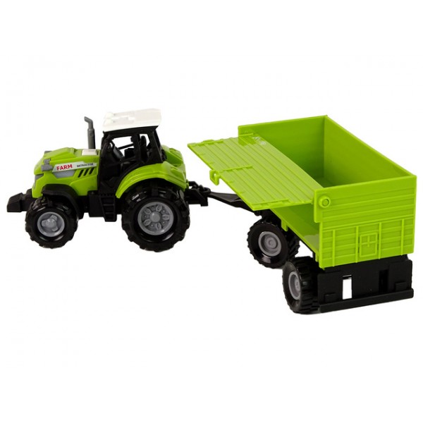 Traktors ar piekabi (gaisma, skaņa) 56084-Rotaļlietas-bebis.lv