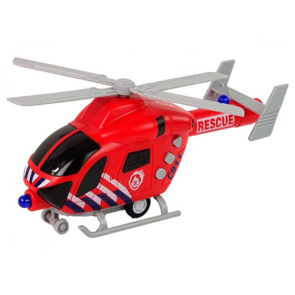 Glābšanas helikopters ar skaņu, gaismu 59511-Rotaļlietas-bebis.lv