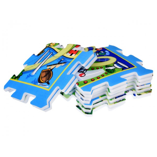 Коврик-пазл STREET RACE TRACK ZA3150 Коврик-пазл STREET RACE TRACK ZA3150-ДЛЯ МАЛЫШЕЙ (~0-5 лет)-bebis.lv