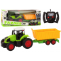 Remote Controlled Tractor With Trailer RC 1:16 77092-Rotaļlietas-bebis.lv