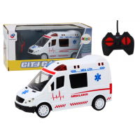 Ātrās palīdzības mašīna (ambulance) ar pulti 04783 (RC)