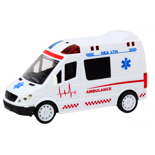 Ātrās palīdzības mašīna (ambulance) ar pulti 04783 (RC)-Rotaļlietas-bebis.lv