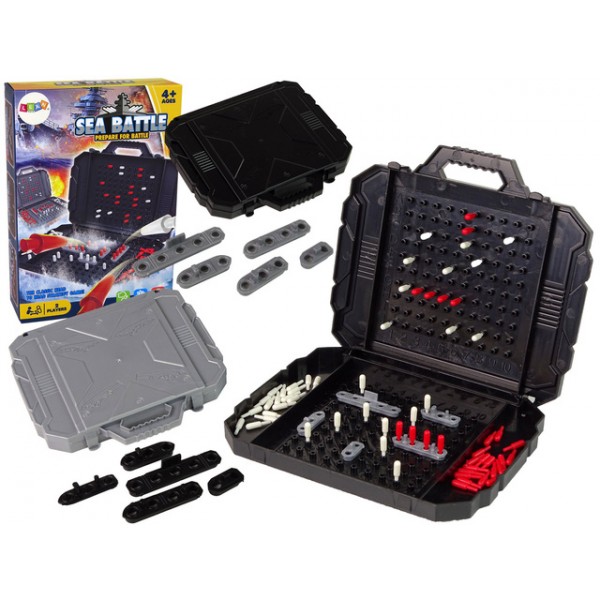 Стратегическая игра МОРСКОЙ БОЙ (Корабли) 18291-Игрушки-bebis.lv