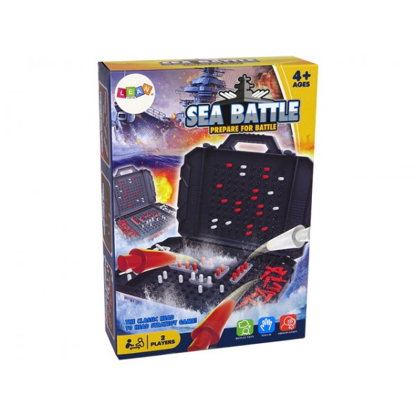 Стратегическая игра МОРСКОЙ БОЙ (Корабли) 18291-Игрушки-bebis.lv