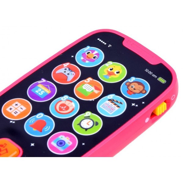 Mazuļa smartfons ZA2831 pink-MAZUĻIEM (~0-5 gadi)-bebis.lv