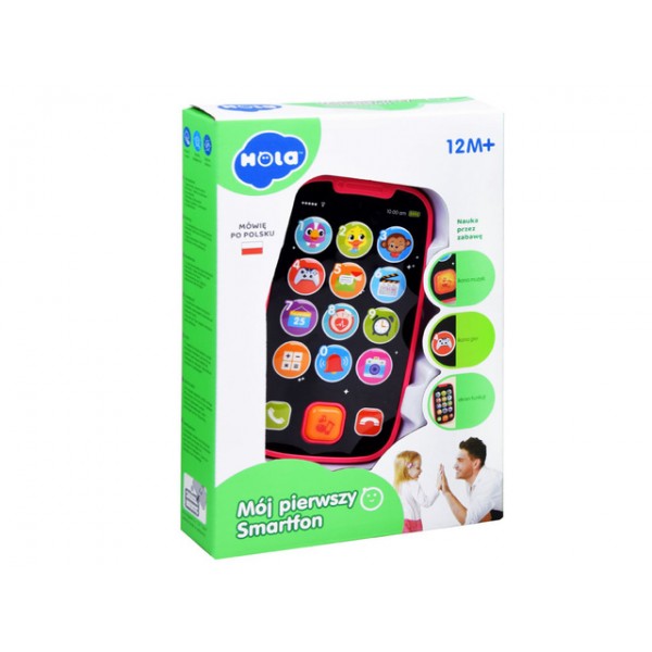 Mazuļa smartfons ZA2831 pink-MAZUĻIEM (~0-5 gadi)-bebis.lv