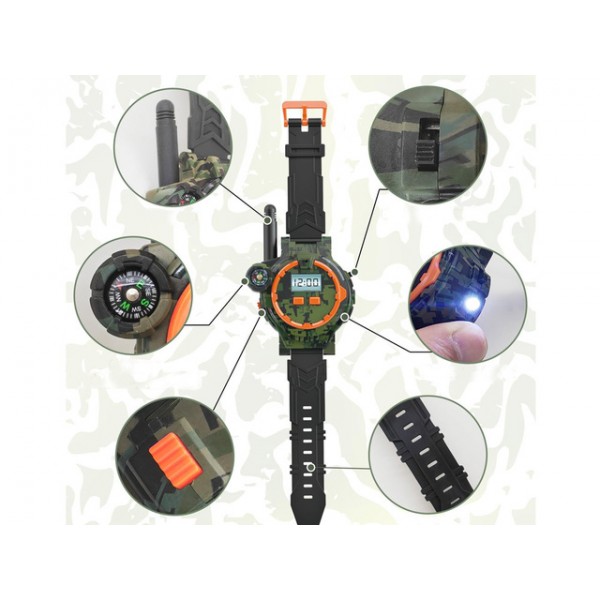 Рация-часы WALKIE TALKIE 200м ZA5463 Рация-часы WALKIE TALKIE 200м ZA5463-Игрушки-bebis.lv
