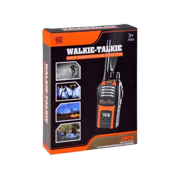 Rācija WALKIE TALKIE ar gaismu, 50 m ZA4471 Rācija WALKIE TALKIE ar gaismu, 50 m ZA4471-Rotaļlietas-bebis.lv