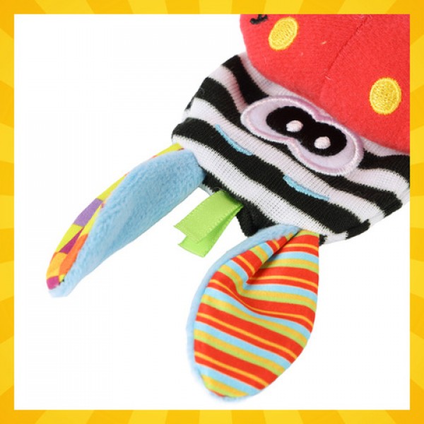 Набор погремушек: носочки и браслетики (4 шт.) 25068-ДЛЯ МАЛЫШЕЙ (~0-5 лет)-bebis.lv