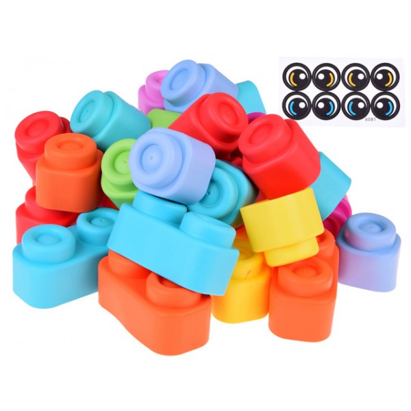 Gumijas kluču komplekts 36 el. ZA5367 Gumijas kluču komplekts 36 el. ZA5367-Rotaļlietas-bebis.lv