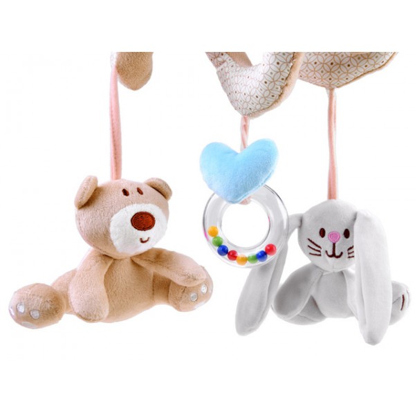 Plīša spirāle BEAR&RABBIT ZA4416 Plīša spirāle BEAR&RABBIT ZA4416-MAZUĻIEM (~0-5 gadi)-bebis.lv